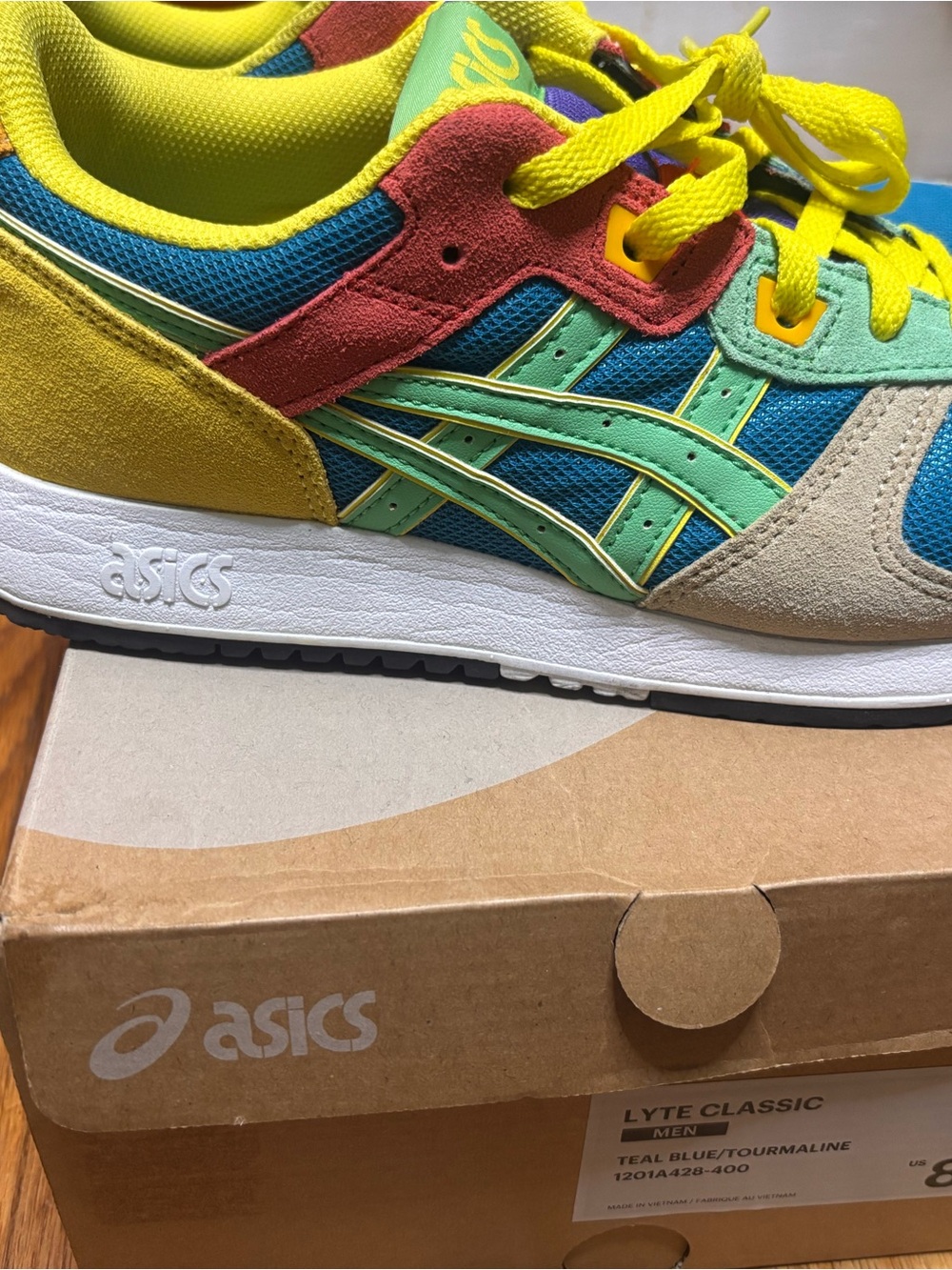 ASICS Men’s Multicolor Sneakers - size us 8